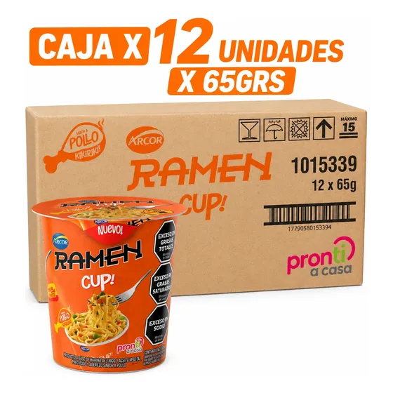 Oferta Caja X 12u! Ramen Sabor Pollo 65g
