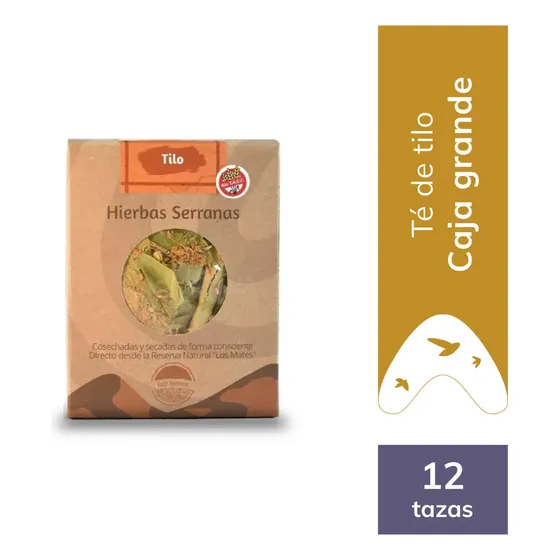 Té Tilo en Hebras Raíz Serrana Libre de Gluten 40g Pack 12u