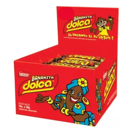 Bananita Dolca Nestle 30g - Caja X 16un