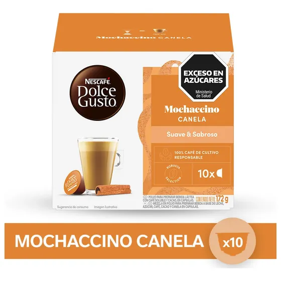 Cápsulas De Café Nescafé® Dolce Gusto® Mochaccino Canela ...