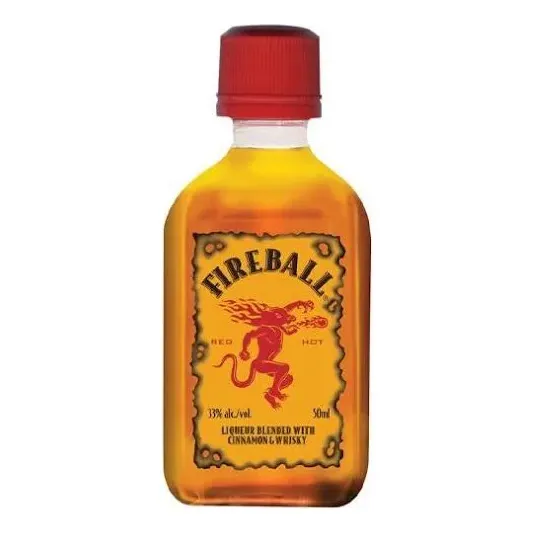Whisky Miniatura Fireball Cinnamon Canela 50cc. Orig. Canada