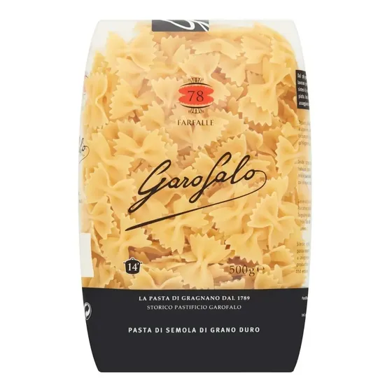 Pasta Italiana Garofalo Farfalle 500g Nuevo Oferta!