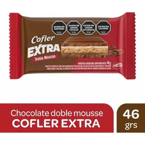 Chocolate Extra Doble Mousse X46g