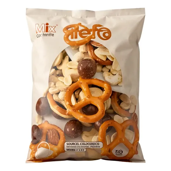 Mix Pretzel Con Choco Mixme X 5 Kg