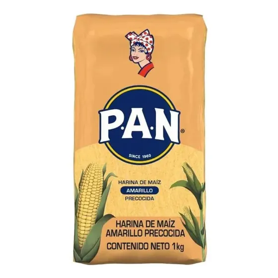 Harina de Maíz Pan Amarilla Precocida 1kg