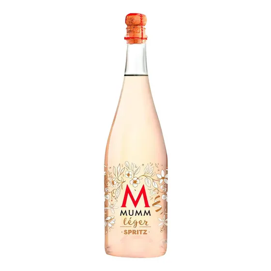 Vino espumoso Mumm Leger spritz Dolce Moscatel Rosé 750mL