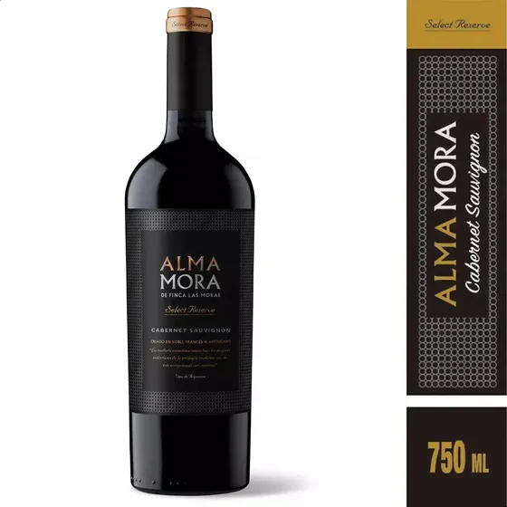 Vino Alma Mora Reserva Cabernet Sauvignon 750 Ml.