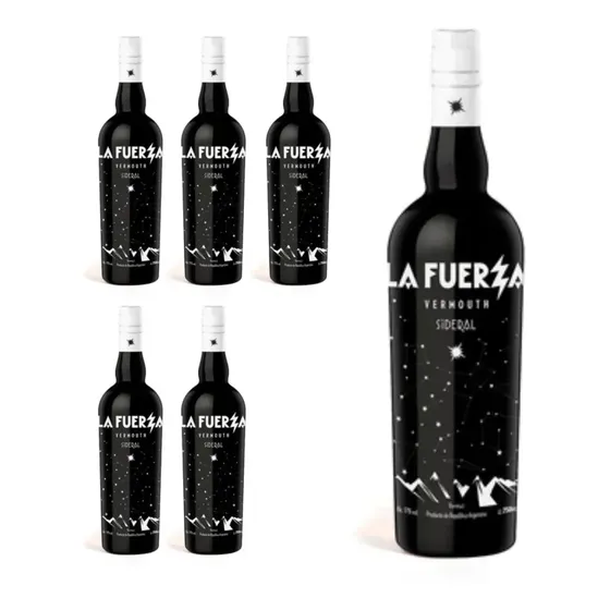 Vermouth La Fuerza Sideral 750ml X6. Quirino Bebidas