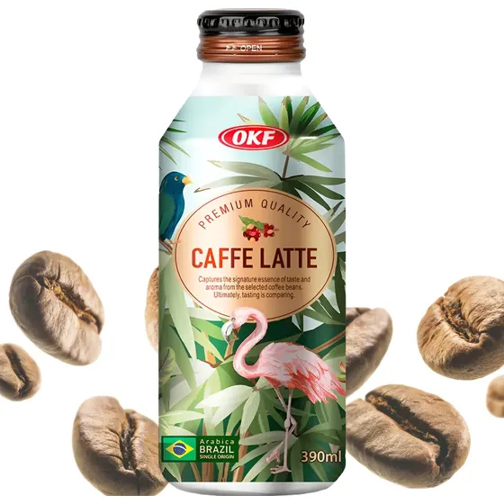 Cafe Frio Okf Caffe Latte 390ml Grano Arabico Brasil