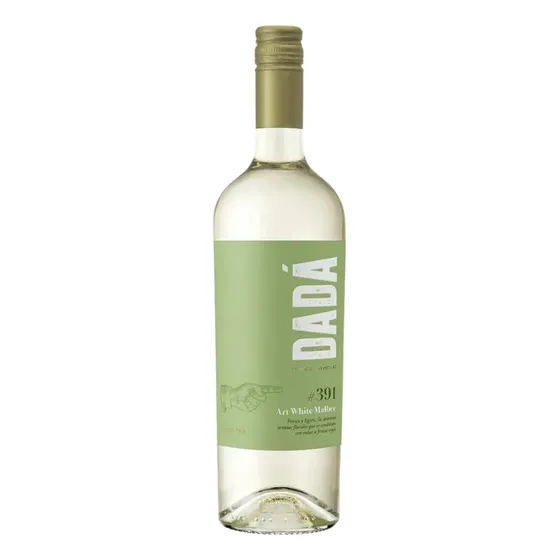 Vino Dada Art Malbec White Finca Las Moras Blanco