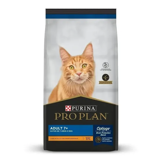 Alimento Seco Pro Plan OptiAge para Gato Adulto de 7+ Años Sabor Pollo 7.5 kg