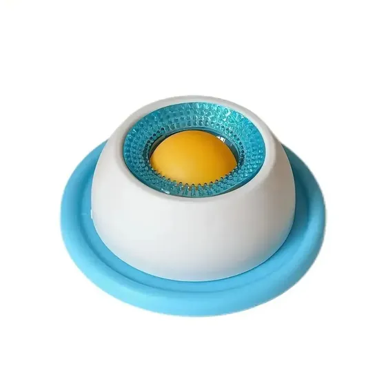 Dispensador De Comida Lento Pelota Perros Y Gatos Antiestres