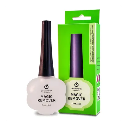 Cherimoya gel removedor mágico de 15mL semipermanente uñas