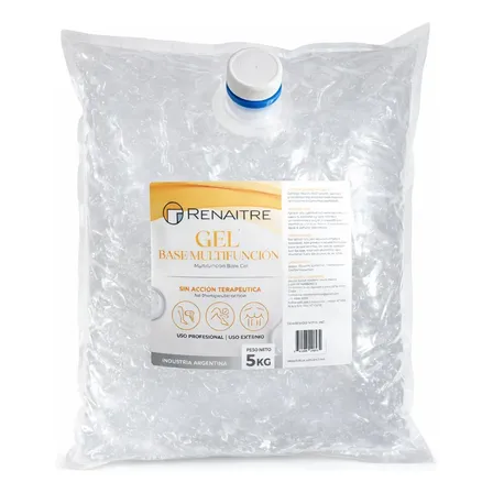 Gel Neutro Sachet 5kg Multifunción Premium Viscosidad