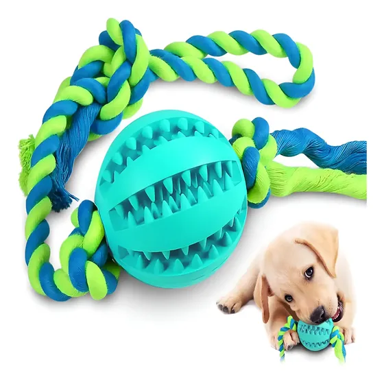 Juguete Pelota Masticable Para Perros Super Reforzada