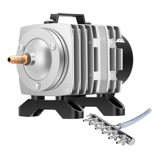 Bomba De Aire Comercial Vivosun 2400l/h 25w 6 Salidas Para A