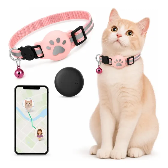 Collar Gps Localizador Para Gato Ios Y Android