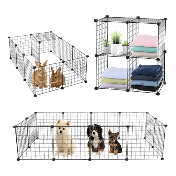 Corral Jaula Multifuncional Gadnic Pequeñas Mascotas Conejo