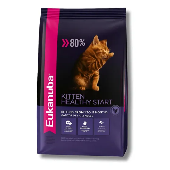 Alimento Para Gatito Eukanuba Healthy Start Pollo Kitten 3kg