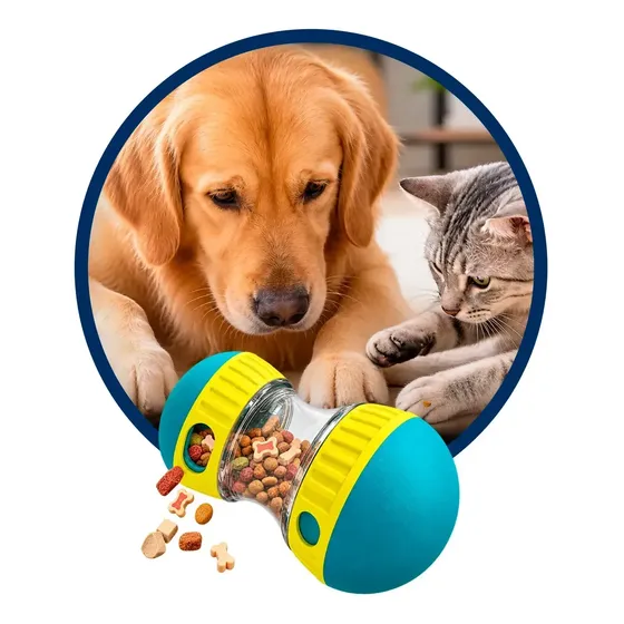 Juguete Dosificador De Alimentos Para Mascotas Ansiosas