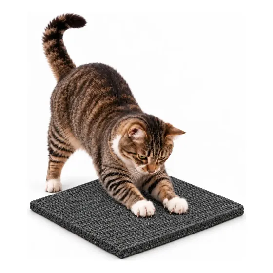 Rascador Para Gatos Plano 35x35 Cm Alfombrado Antideslizante