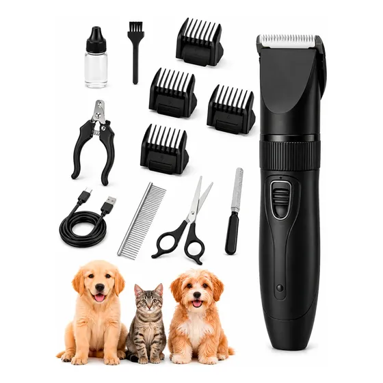 Cortapelo Mascotas Inalámbrico 5w Usb Silencioso Recargable