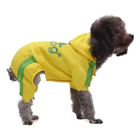 Buzo Frisa Conjunto Perro Abrigo Capucha Manga 2025 Deportiv