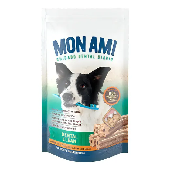 Snack para perros Mon Ami Dental Clean S 75gr