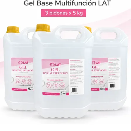 Gel Neutro Combo X3 Unidades 15kg Totales Alta Densidad