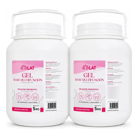 Gel Neutro Conductor 5k  Electrodos Aparatología Pack X2
