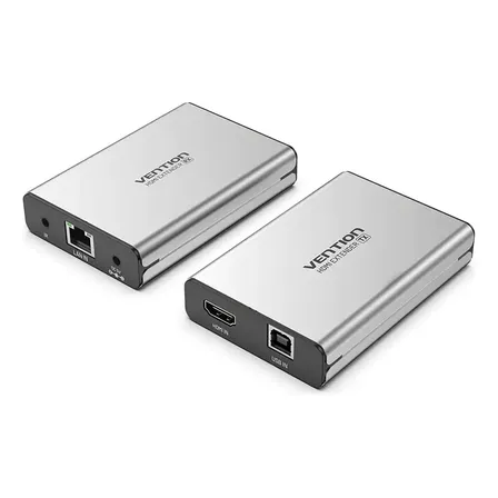 Extensor Hdmi Rj45 Red Ir Usb Soporta 150m Hd@60hz Vention