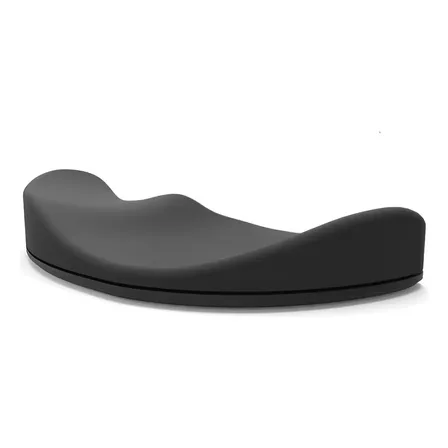 Almohadilla Ergonómica Reposa Muñeca Y Manos Para Mouse Color Negro
