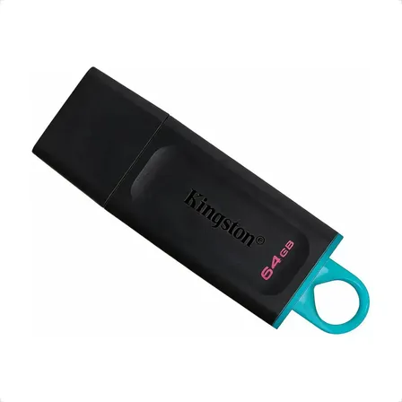 Pendrive Kingston Exodia 64GB USB 3 2 Gen 1 Solución Rápida para Llevar Archivos Fotos Videos Música Documentos Trabajo Escuela Hogar Tapa Protectora USB A Portátil Ligero Alta Velocidad Diario