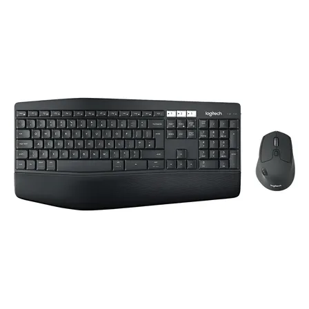 Kit Teclado Y Mouse Inalámbrico Logitech Mk850 Performance Mouse Negro Teclado Negro