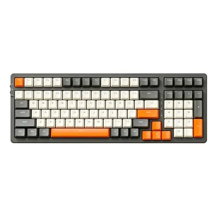 Teclado Mecánico Inalámbrico K8 100 Teclas Glimmer Red Switch Inglés Us