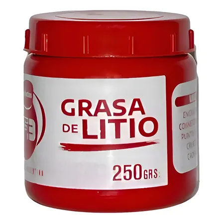 Grasa De Litio Roja Multiuso X 250 Grs Tf3 Lubricante Chasis