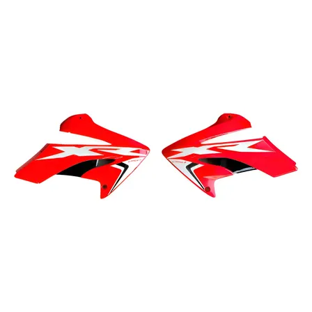 Kit Cachas De Tanque Orig Honda Xr250 Tornado Rojo Paperino Rojo