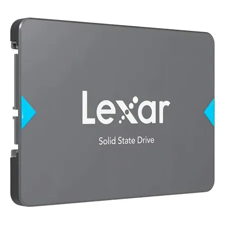 Disco Sólido Ssd Interno Lexar Nq100 2.5 Sata (6gb/s) 480gb Color Gris