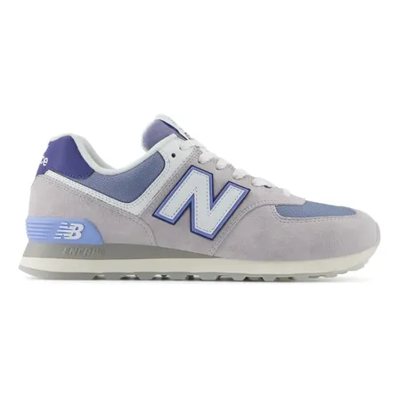 Zapatilla New Balance Sin Género U574pgb Gris/azul Liso 12 Us