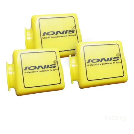 Equipo Ionis Magnético Antisarro Ecologico X3 Unidades Amarillo