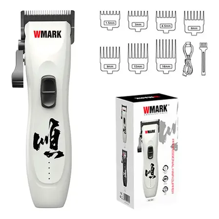 Cortadora De Pelo Inalam C/accesorios 7000 Rpm Wmark Ng-7004 Blanco