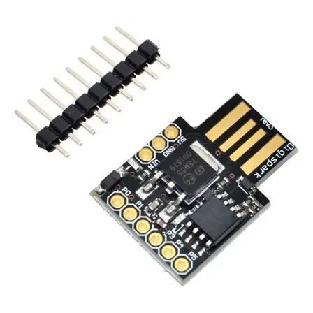 Placa Desarrollo Digispark Attiny85 Tiny85 Arduino Nubbeo