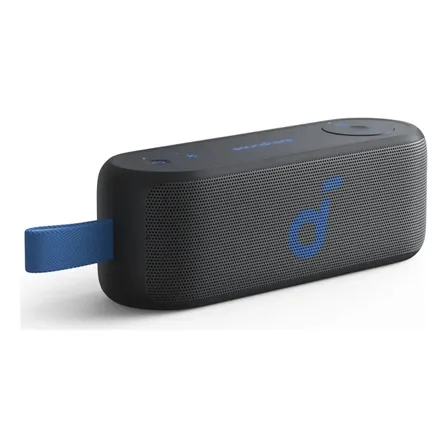 Parlante Portátil Anker Soundcore Select 3 Bluetooth 16W BassUp IPX7 Resistente al Agua y Polvo Batería Hasta 20 Horas USB-C PartyCast, Negro