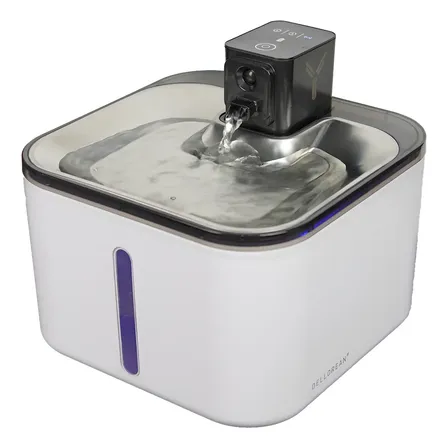 Bebedero 4l Inalambrico  Sensor C/bandeja Metal