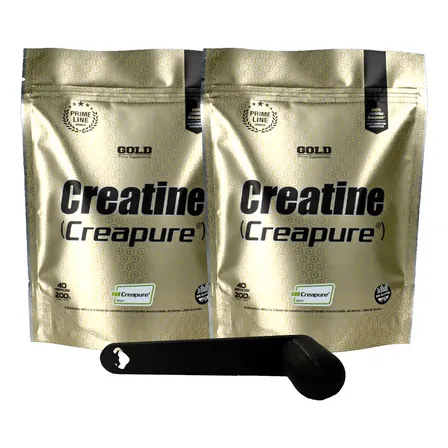 Gold Nutrition Creatina Creapure 200g X2 Unidades + Scoop 5g Sin Sabor