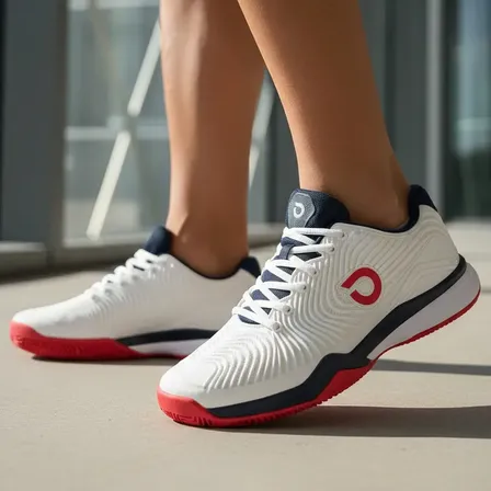 Zapatillas Odpro Padel Tenis Rojo Liso 42 Ar