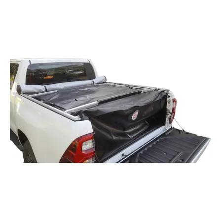 Bolso Portaequipajes De Lona Impermeable Para Camioneta Negro