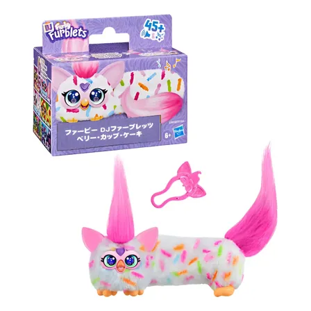 Furby Dj Furblets, Peluche De Juguete Berry-cup-cake Color Multicolor