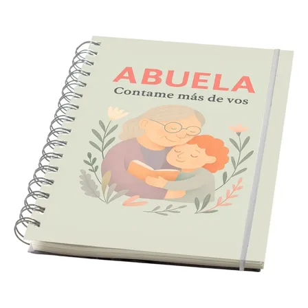 Libro Diario De La Abuela Quiero Saber Tu Historia + Regalos Abuela Contame Más De Vos