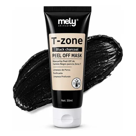 Mascarilla Facial Carbón Activado Peel Off Puntos Negros 30m Acneica